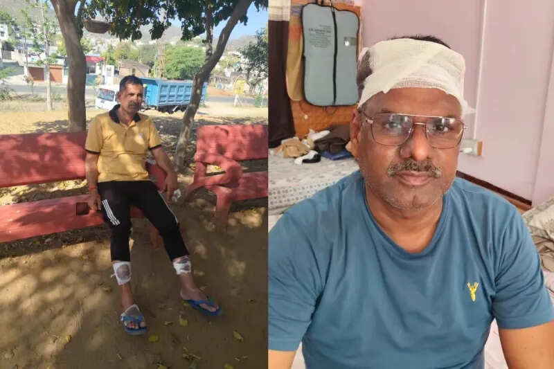 ओवरलोड डंपर से कुचलकर बुजुर्ग की मौत, ग्रामीणों के विरोध से माहौल तनावपूर्ण