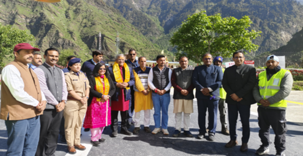 मुख्य निर्वाचन आयुक्त ज्ञानेश कुमार यमुनोत्री यात्रा पर पहुंचे, खरसाली में भव्य स्वागत