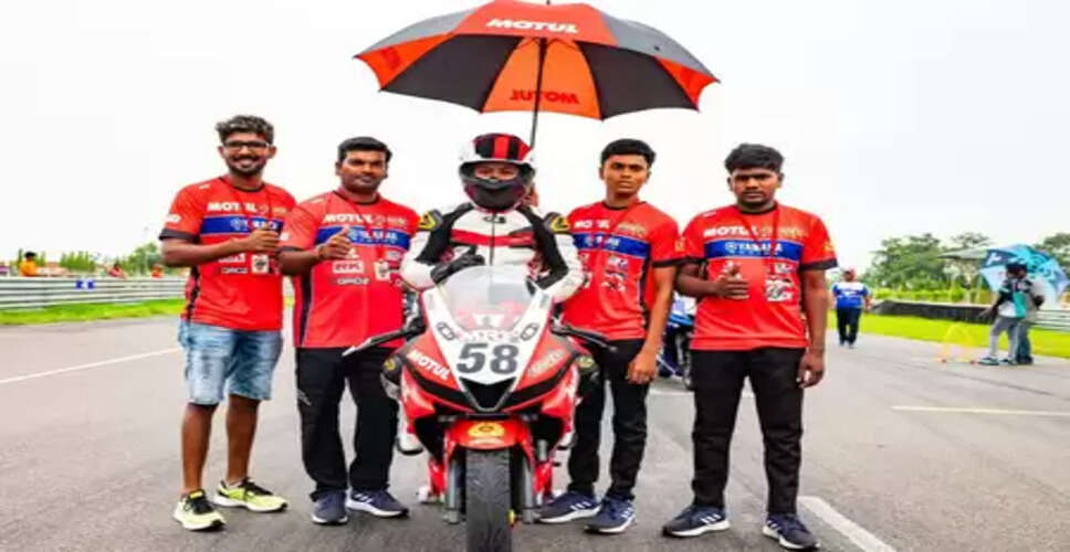 मिजोरम के राइडर के. लालनुनसांगा 'आईएनएमआरसी 2025' में रनर-अप रहे