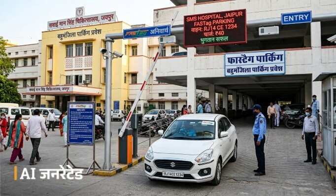 SMS हॉस्पिटल में बदलेगी पार्किंग व्यवस्था: वीडियो में देंखे अब रियल टाइम मॉनिटरिंग और FASTag से होगा भुगतान