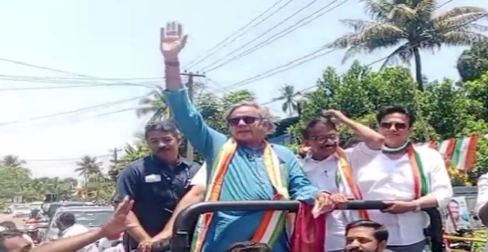 शशि थरूर ने केरल में 'यूडीएफ की मजबूत लहर' का दावा किया, युवाओं के पलायन पर चिंता जताई