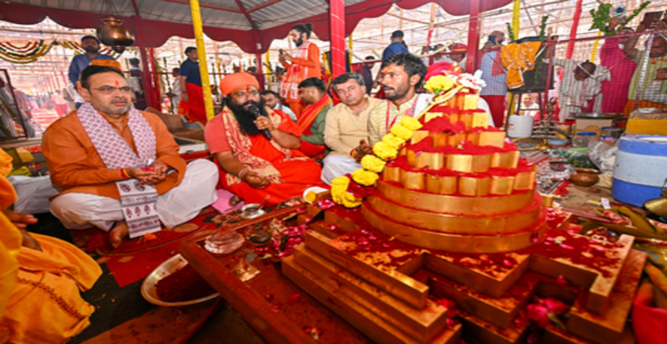 राजस्थान सरकार तीर्थ स्थलों के विकास को प्राथमिकता दे रही है: सीएम भजनलाल शर्मा