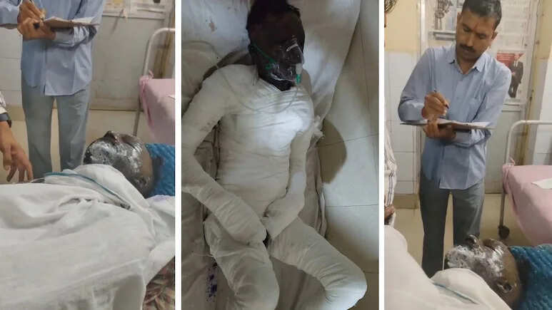 सवाई माधोपुर में दिल दहला देने वाली घटना, पेट्रोल डालकर युवक को जलाने का आरोप, रास्ते में हुई मौत