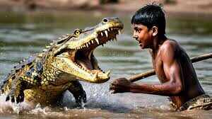 कोटा में मगरमच्छों के झुंड पर सुतली बम फेंकने का वीडियो वायरल, वन विभाग ने दर्ज कराई FIR