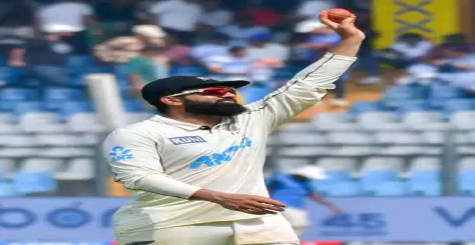 वेस्टइंडीज के खिलाफ तीसरे टेस्ट के लिए न्यूजीलैंड टीम में एजाज पटेल और टॉम ब्लंडेल की वापसी