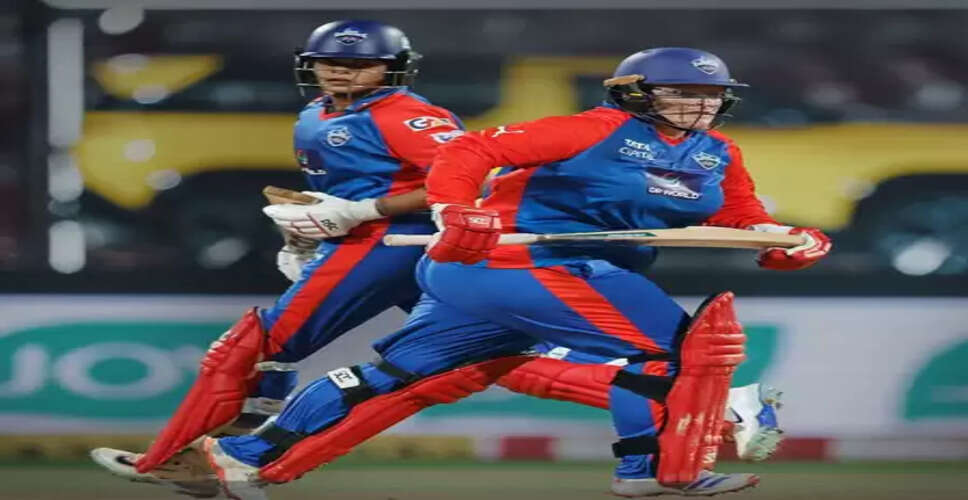 डब्ल्यूपीएल: यूपी वॉरियर्स के खिलाफ 7 विकेट से जीत, दिल्ली कैपिटल्स ने खोला खाता