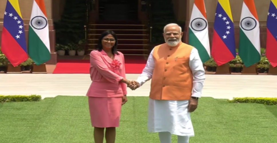 प्रधानमंत्री नरेंद्र मोदी से मिलीं वेनेजुएला की कार्यवाहक राष्ट्रपति रोड्रिगेज, हैदराबाद हाउस में द्विपक्षीय वार्ता