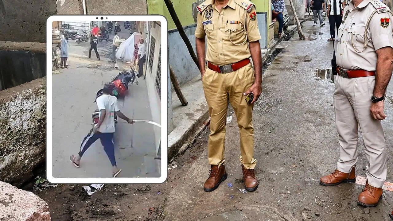 जयपुर की भट्टा बस्ती में युवकों पर जानलेवा हमला, सीसीटीवी से खुलासा