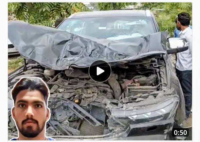 शराब पार्टी में कहासुनी के बाद बदला लेने के लिए कार से बाइक को मारी टक्कर, फुटेज में देंखे युवक की मौत