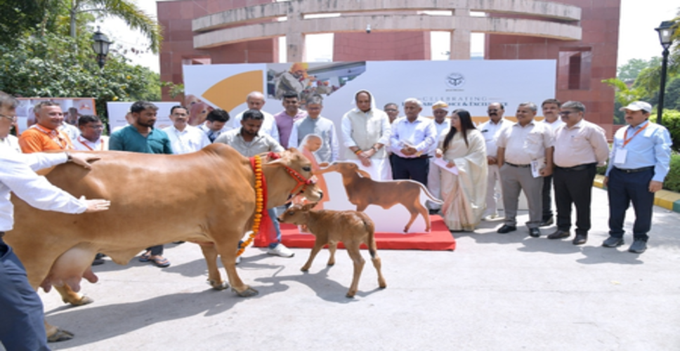 यूपी में &lsquo;दुग्ध स्वर्ण महोत्सव 2026&rsquo; का आगाज, करोड़ों रुपए के निवेश प्रस्तावों पर एमओयू