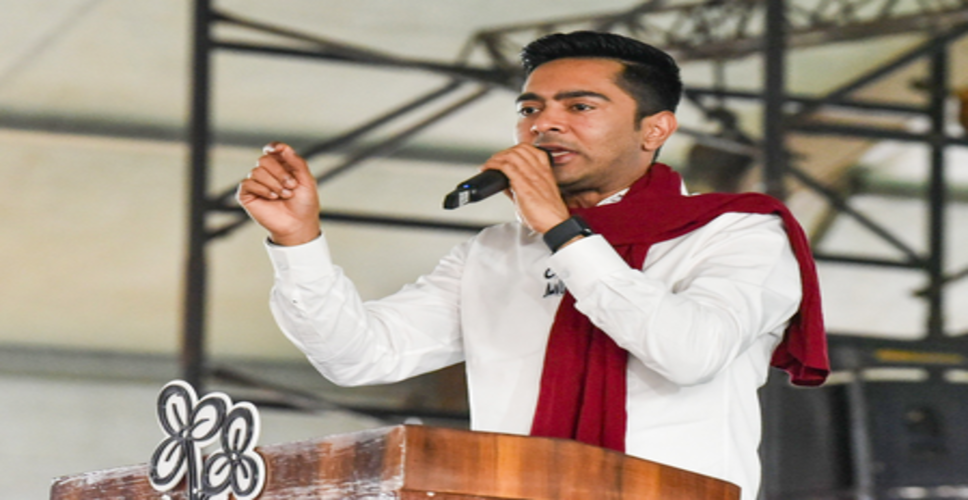 अभिषेक बनर्जी ने पश्चिम बंगाल को 'फंड न मिलने' के मुद्दे पर केंद्र पर साधा निशाना