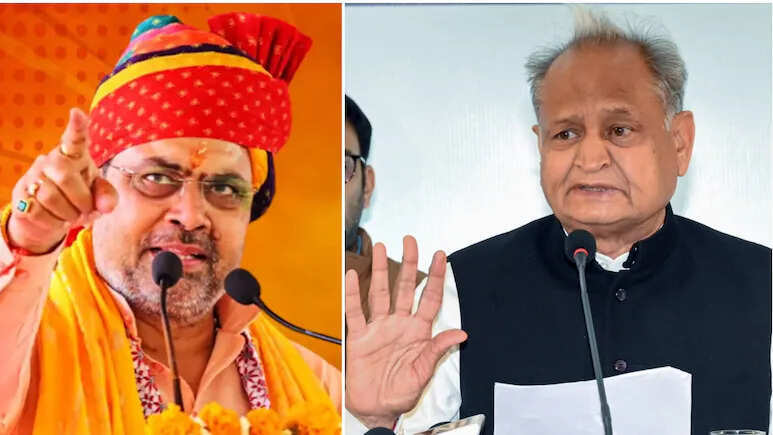 राजस्थान में ‘इंतजार शास्त्र’ बनाम ‘झूठ शास्त्र’ की सियासी जंग तेज, गहलोत और सीएम भजनलाल के बीच बयानबाजी