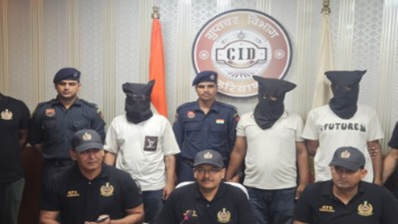हरियाणा एटीएस ने अंतरराष्ट्रीय नार्को-आतंक नेटवर्क का किया भंडाफोड़, सात आरोपी गिरफ्तार