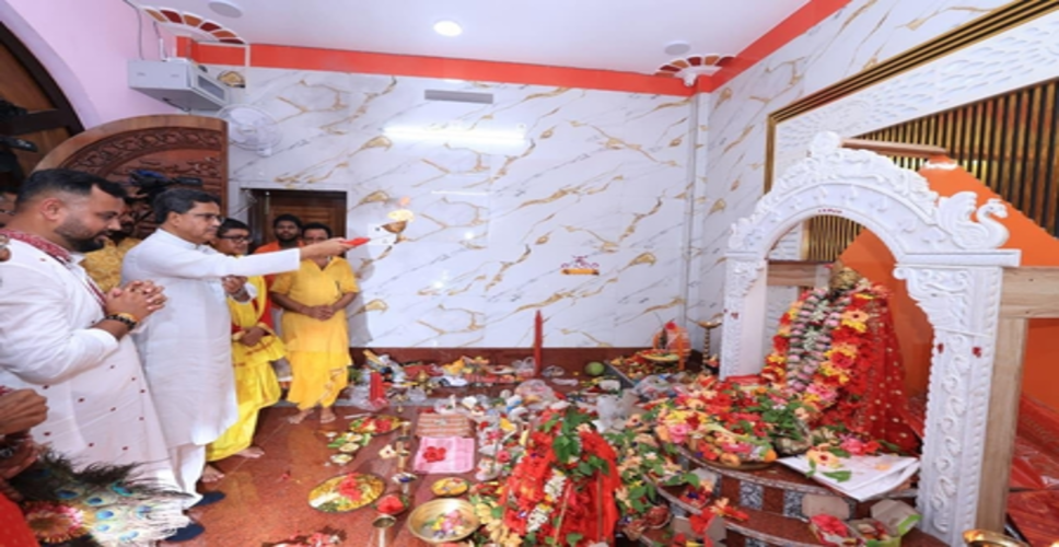 पीएम मोदी के नेतृत्व में पूरे देश में आस्था और आध्यात्मिक जागृति का माहौल: माणिक साहा