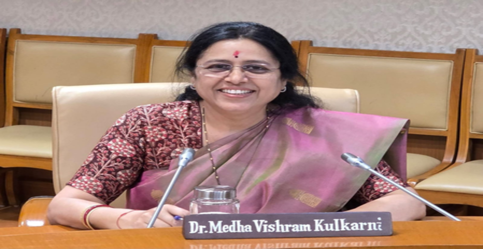 सांसद डॉ. मेधा कुलकर्णी को लगातार दूसरे वर्ष 'संसद रत्न पुरस्कार' से सम्मानित किया गया