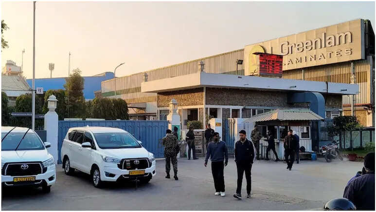 कोटपूतली-बहरोड़ में ग्रीनलैम लेमिनेट्स पर आयकर विभाग की बड़ी छापेमारी