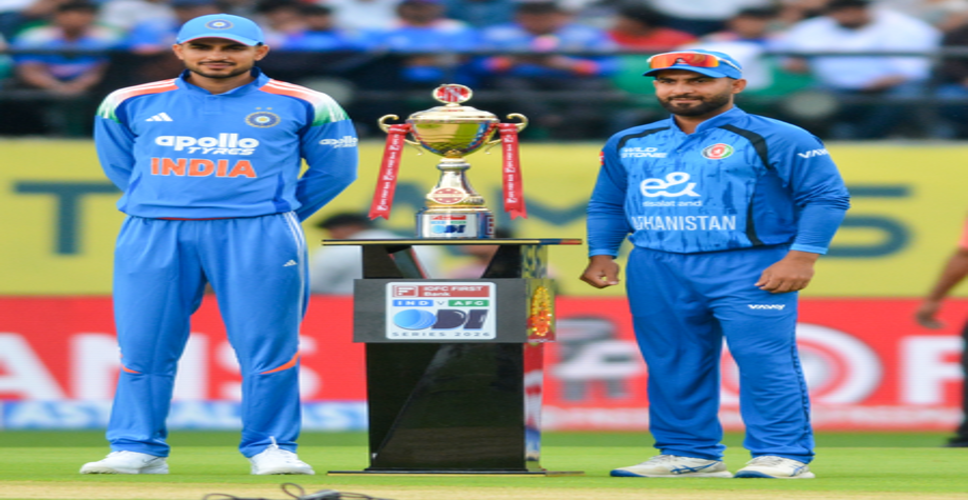 तीसरे वनडे में भारत के खिलाफ 'सम्मान' की लड़ाई लड़ने उतरेगा अफगानिस्तान, जानें कैसा रहेगा पिच और मौसम का हाल