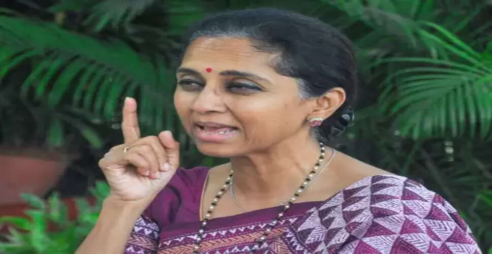 नगरपालिका चुनाव में एनसीपी के दो धड़ों का गठबंधन स्थानीय स्तर की साझा मेहनत का परिणाम: सुप्रिया सुले