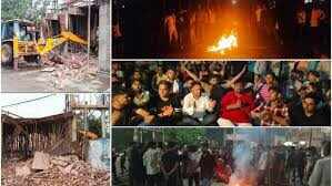 भरतपुर में मंदिर विवाद: दो गांव के लोग आमने-सामने, वीडियो में देंखे पुलिस ने किया नियंत्रण