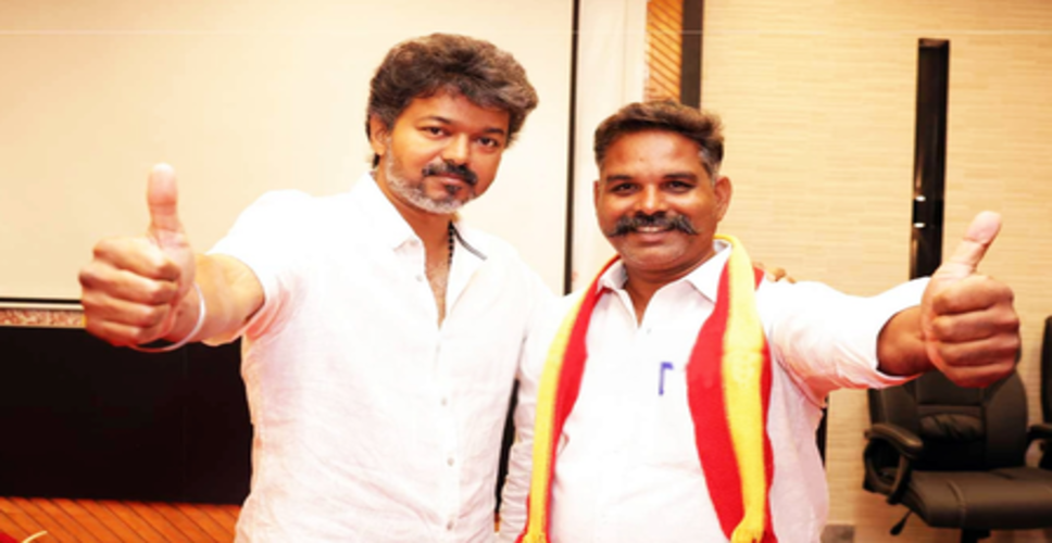 विजय की टीवीके ने एआईएडीएमके प्रमुख के खिलाफ निर्दलीय उम्मीदवार का समर्थन किया