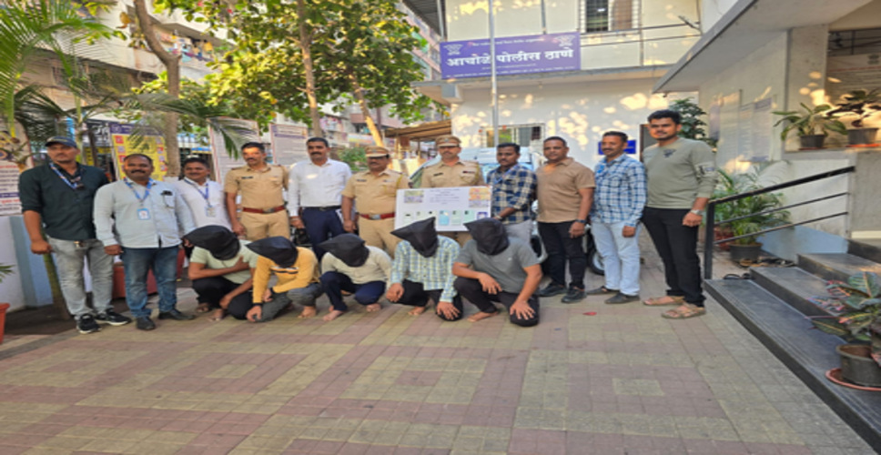 नालासोपारा में पुलिस ने चार घंटे में किया सनसनीखेज अपहरण-लूट का पर्दाफाश, पांच गिरफ्तार