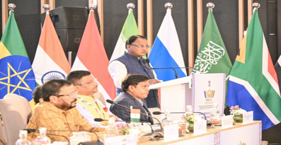 ओडिशा: सीएम माझी ने बैठक में आपदा जोखिम कम करने पर ब्रिक्&zwj;स के बीच सहयोग की अपील की