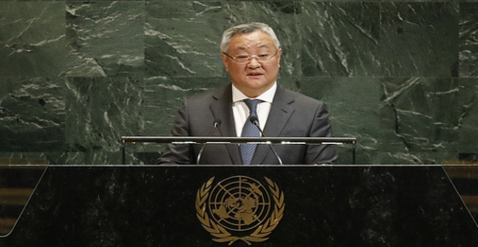 चीनी प्रतिनिधि ने चुनिंदा आतंकवाद और दोहरे मापदंडों का कड़ा विरोध करने की अपील की