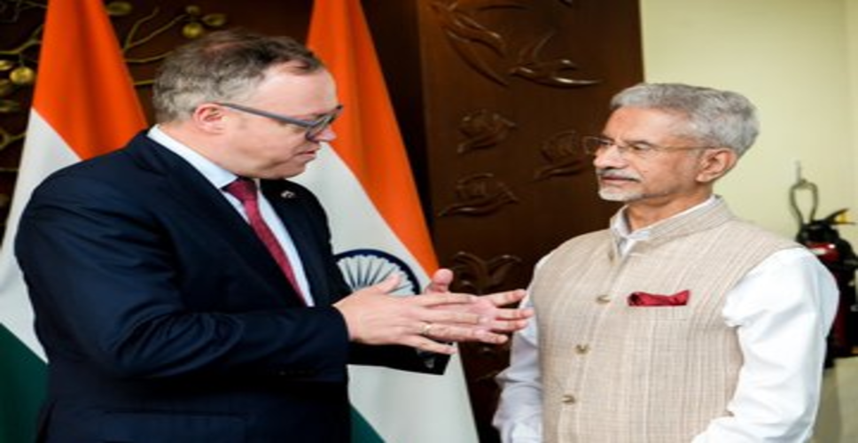 विदेश मंत्री जयशंकर से मिले जर्मन राजनेता मारियो, व्यापार और तकनीक पर हुई बात