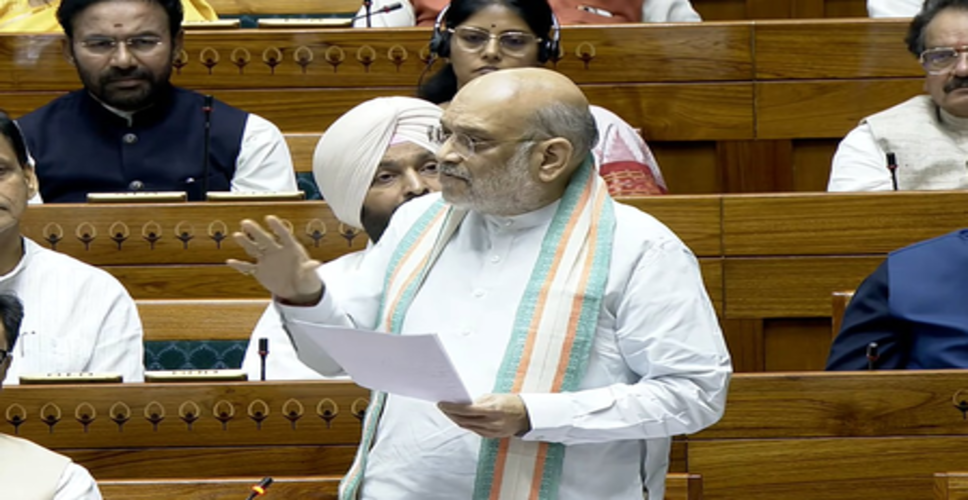 लोकसभा में बोले गृह मंत्री अमित शाह, &lsquo;देश में 1970 से 2004 के बीच नक्सलवाद पनपा'