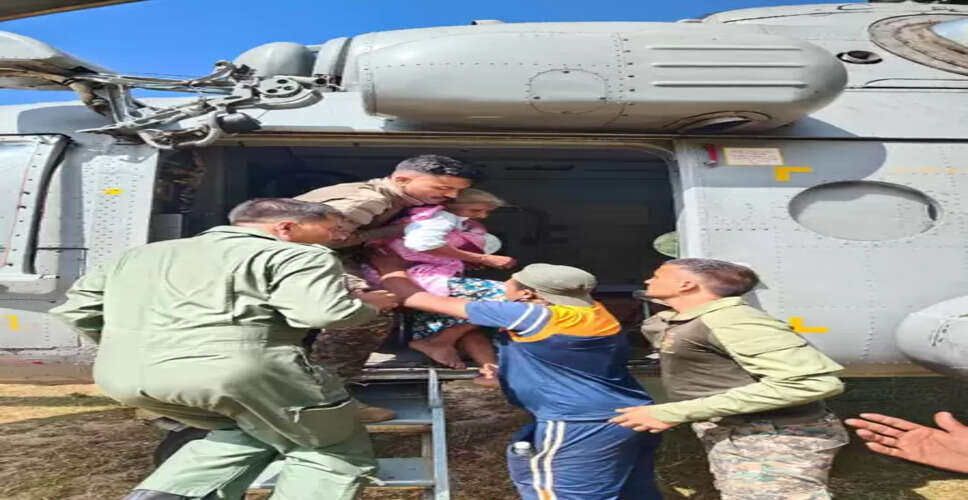 चक्रवात दितवाह: भारतीय वायुसेना ने 10 बच्चों समेत 57 लोगों को सुरक्षित निकाला