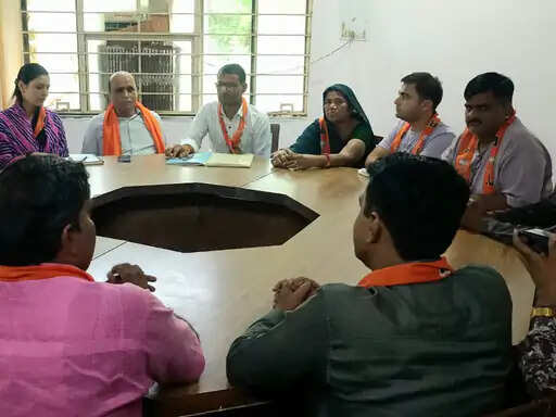 मांडलगढ़ में भाजपा नगर मंडल की मासिक बैठक आयोजित, ‘हर घर तिरंगा’ अभियान और चुनाव तैयारियों पर बनी रणनीति