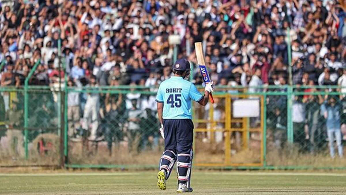 जयपुर में विजय हजारे ट्रॉफी का आगाज़, वीडियो में देखें रोहित शर्मा की तूफानी शतके से मुंबई की शानदार जीत, जडे 18 चौके और 9 छक्के