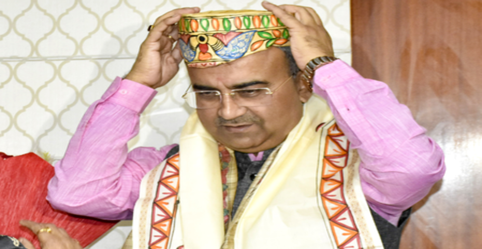 बिहार के विकास में एनडीए का शानदार बजट नया कदम बढ़ाएगा : मंगल पांडे