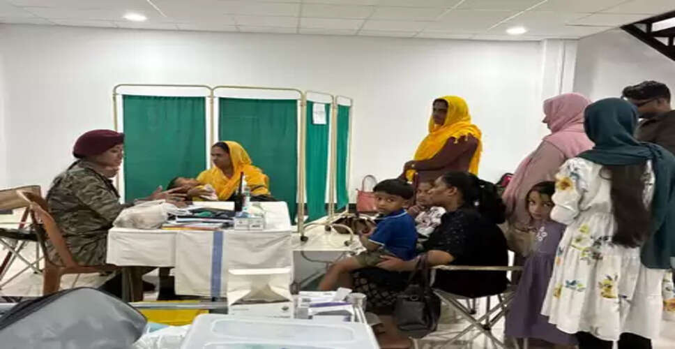 श्रीलंका में भारतीय सेना ने की आपात सर्जरी, सैकड़ों लोगों का किया उपचार