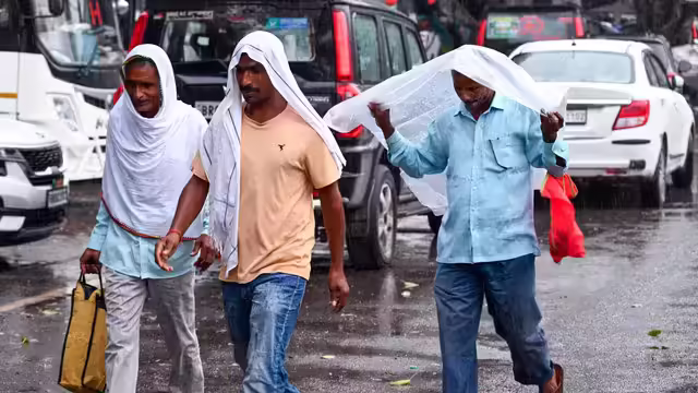 राजस्थान में वेस्टर्न डिस्टर्बेंस का असर, कई जिलों में बारिश-ओले, वीडियो में देंखे गर्मी से मिली राहत, 8 जिलों में यलो अलर्ट जारी