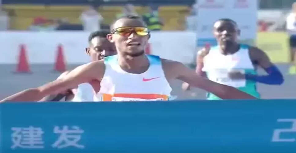 इथियोपियाई एथलीटों ने श्यामेन मैराथन के पुरुष और महिला वर्गों के खिताब जीते