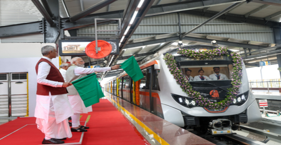 पीएम मोदी नेतृत्व में अहमदाबाद-गांधीनगर मेट्रो ने शहरी कनेक्टिविटी को दी नई रफ्तार