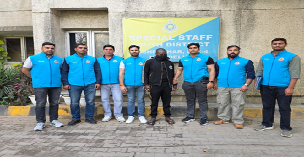 दिल्ली के महरौली से ड्रग तस्करी में नाइजीरिया का नागरिक गिरफ्तार, 10 करोड़ की कोकीन जब्त