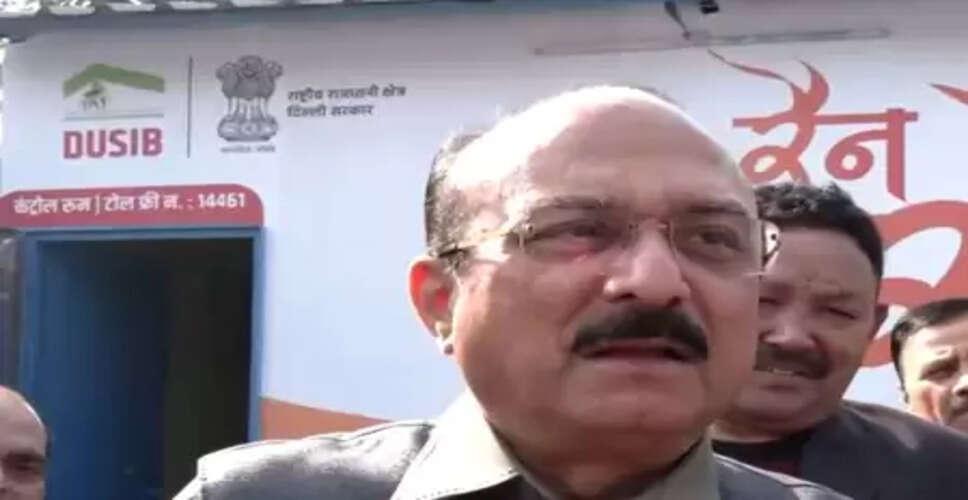 दिल्ली: मंत्री आशीष सूद ने रैन बसेरों का किया निरीक्षण, बोले-नाइट शेल्टर्स सुरक्षित