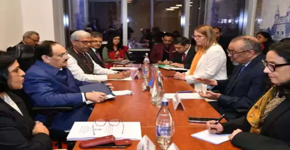 जेपी नड्डा ने डब्ल्यूएचओ एसईएआरओ भवन का किया दौरा, क्षेत्रीय और वैश्विक स्वास्थ्य सहयोग के प्रति दोहराई प्रतिबद्धता