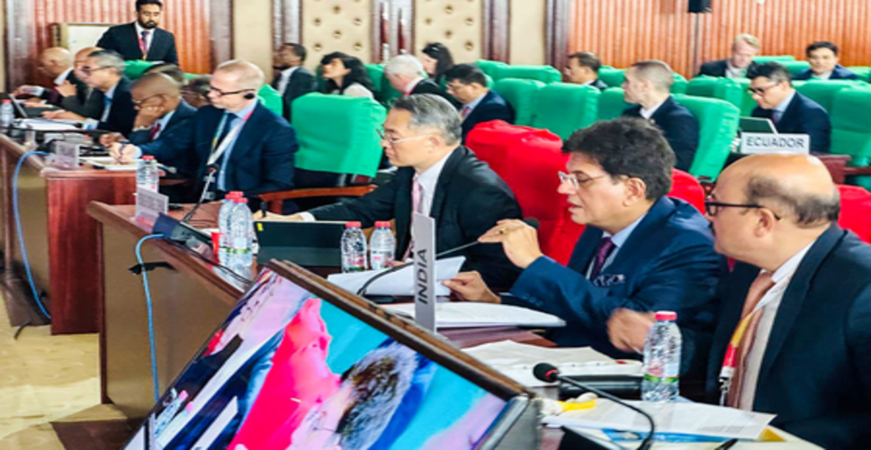 पीयूष गोयल ने डब्ल्यूटीओ बैठक में सर्वसम्मित-आधारित निर्णय लेने का किया आह्वान (लीड)