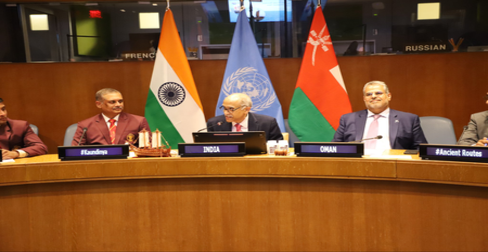 &lsquo;आईएनएसवी कौण्डिन्य का सफर&rsquo;: भारत-ओमान ने यूएन में दिखाई प्राचीन व्यापार मार्गों पर साझा समुद्री विरासत