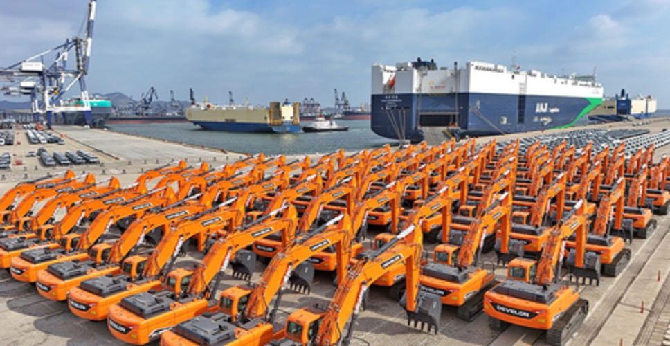 चीन के इंजीनियरिंग मशीनरी निर्यात में 33.4% की वृद्धि