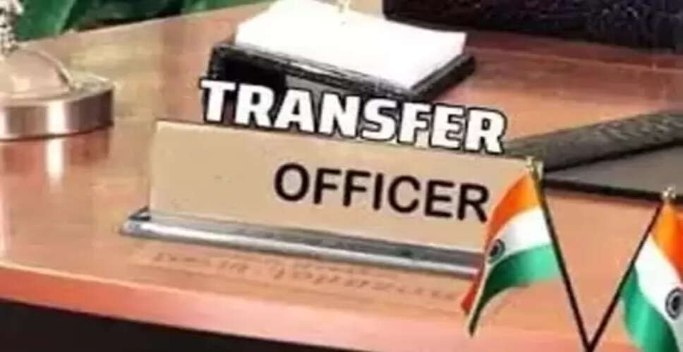 बिहार में आईएएस अधिकारियों का बड़ा फेरबदल, एसएम त्यागराजन बने पटना के नए जिलाधिकारी