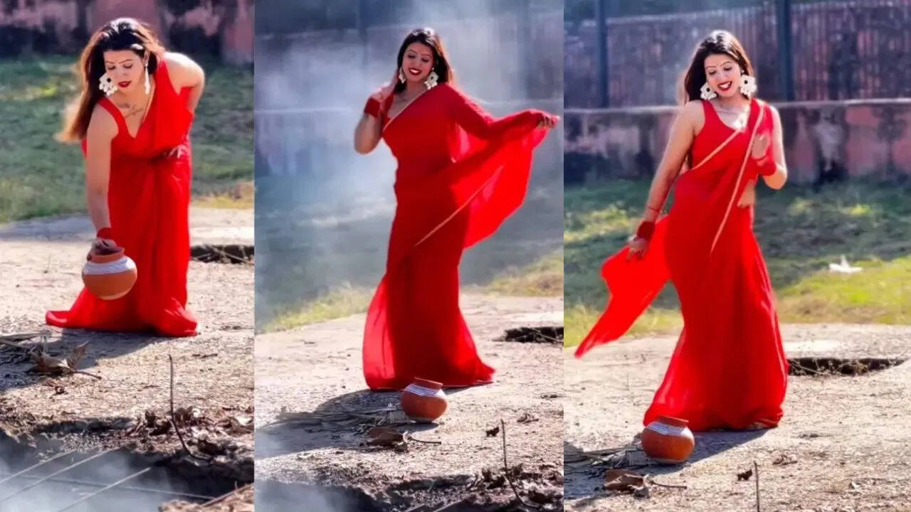 कलश लेकर श्मशान घाट में रील बनाना महिला को पड़ा भारी, अगले दिन हुआ ऐसा हाल…देखें ये वीडियो