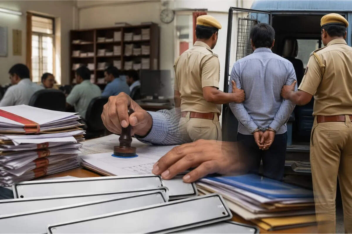 थ्री डिजिट नंबर फर्जीवाड़ा: आरटीओ कार्यालय का बाबू डिटेन, संगठित नेटवर्क की आशंका