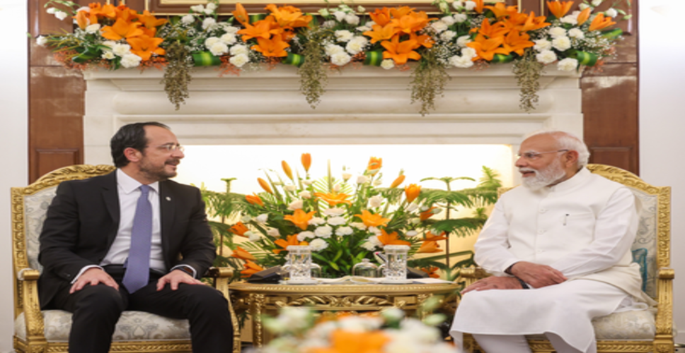 भारत और साइप्रस ने वैश्विक व्यापार, कनेक्टिविटी को नया आकार देने में आईएमईसी की क्षमता पर की चर्चा