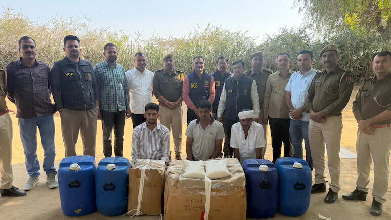 राजस्थान में नशीले पदार्थों के खिलाफ बड़ी सफलता, जालोर में मेफेड्रोन लैब का पर्दाफाश