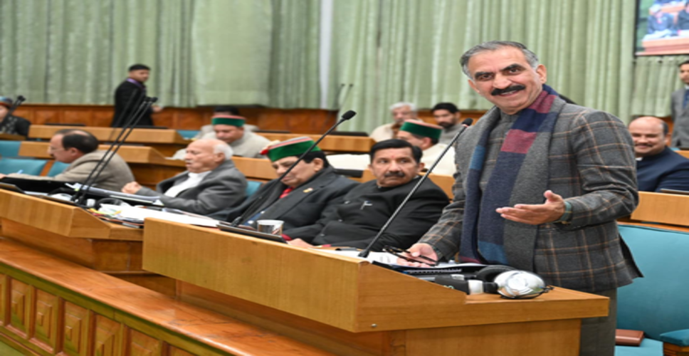 हिमाचल का 40,461 करोड़ का अनुपूरक बजट पारित, विकास और आपदा राहत पर सरकार का फोकस