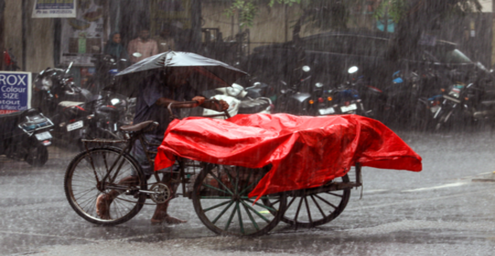 दक्षिण-पश्चिम मानसून के आगे बढ़ने के चलते तमिलनाडु के पांच जिलों के लिए भारी बारिश की चेतावनी